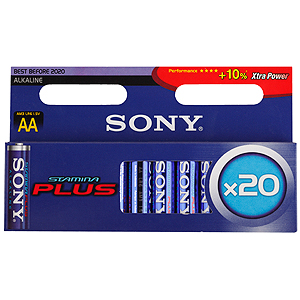 Sony LR6-20BL STAMINA PLUS [AM3M20A] (100/300)