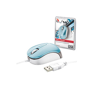 16152  Trust Nanou Micro Mouse - Blue (Micro Mouse - Blue) USB (40/1200)