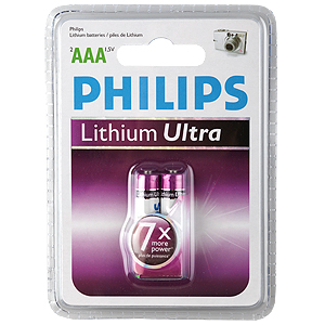 Philips FR03-2BL LITHIUM ULTRA (2/24/9408)