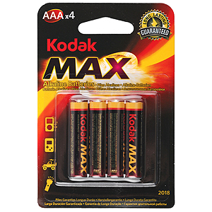 Kodak MAX LR03-4BL [K3A-4] (40/200/32000)