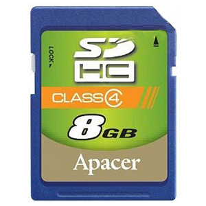 Apacer SD 08 Gb Class 4 (10)
