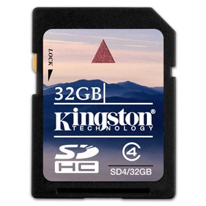 Kingston SDHC 32 Gb Class 4 (25)