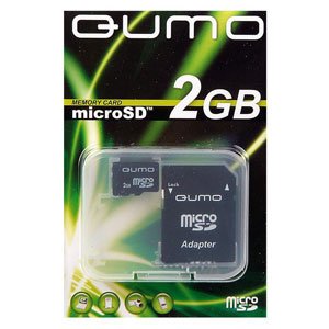 QUMO Micro SD 02 Gb + adapt (10)