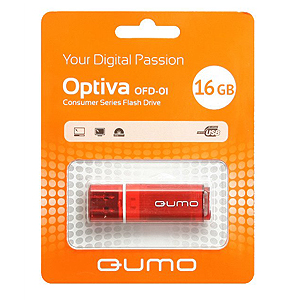 - QUMO 16 Gb Optiva-01 Red