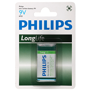 Philips 6F22-1BL LONG LIFE [6F22/01B] (12/144/4320)