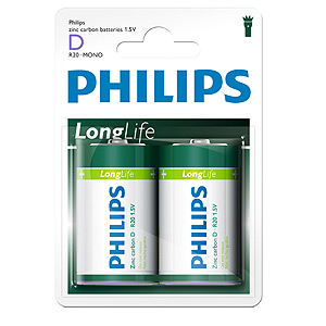 Philips R20-2BL LONG LIFE [R20-P2/01B] (24/192/5760)