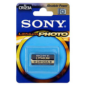 Sony CR123 [CR123AB1A] (10/80/5760)