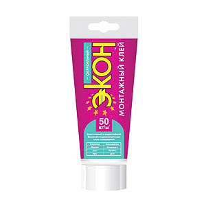 Экон Монтажный клей Сверхсильный, туба 200 г (12)