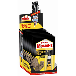 Момент СУПЕР ОБУВНОЙ, 3 гр. БЛ-1 шт. ШБ (10/120)