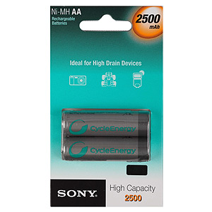 Sony HR6-2BL 2500mAh cycle energy BLUE[NHAAB2G] (20/120)