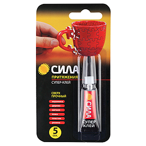СИЛА Супер-клей СВЕРХПРОЧНЫЙ 3 гр. BL-1 (12/288/6912)