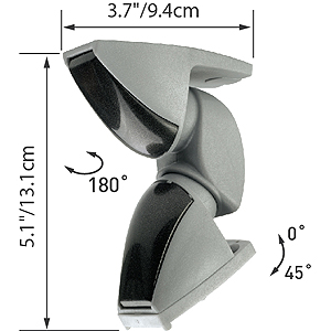 151.S Barkan Комлект 2 поворотных кронштейна с 2 степенями свободы для колонок (5/160)