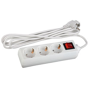 U-3es-3m Удлин-ль ЭРА с заземл, 3x1мм2, с выкл, 3гн, 3м (20/600)