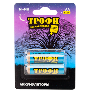 Трофи HR6-2BL 2300mAh (20/240/11520)