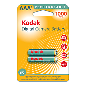 Kodak HR03-2BL 1000mAh [K3ARDC-2] (20/240/18000)