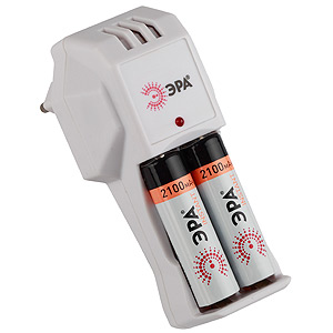 ЭРА C-206 Ultra Compact + 2 AAx2100mAh Instant (20/40)