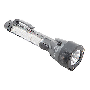 A5M Фонарь ЭРА Авто-спасатель 4в1 2W LED, 12xLED сигнал. фонарь, нож, магнит, 2xAA, бл (20/60/480)