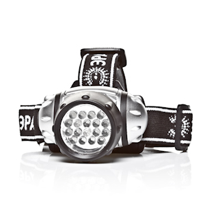 G23 Фонарь ЭРА Налобный 23xLED, 3хААА, бл (25/100/800)