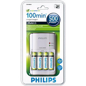 Philips MultiLife SCB5380 + 4х2450 mAh (4/448)