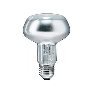 064011 Philips spot R80 75W E27 230V рефлект. 25D (30/1080)