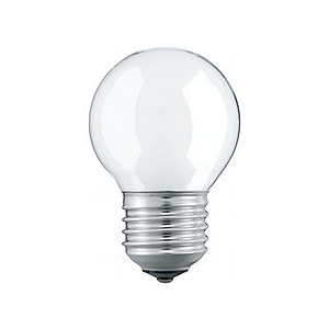 033215 Philips P45 60W E27 230V шарик FR (10/100/6000)