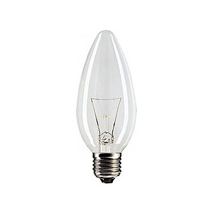 056696 Philips B35 40W E27 230V свеча CL (10/100/3600)