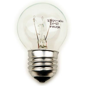 3193 КАЛАШНИКОВО Favor ДШ (P45) 40W E27 230V шарик, прозр. (100/3200)