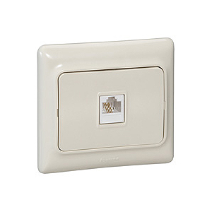 782144 Legrand Телефонная розетка RJ-11 Сл. Кость KPT (5/50)