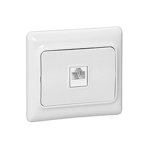 782114 Legrand Телефонная розетка RJ-11 БЕЛ KPT (5/50)