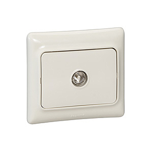 782145 Legrand Розетка TV одиночная Сл. Кость KPT (5/50)