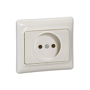 782140 Legrand Розетка без заземл. 2К 16AX Сл. Кость KPT (5/50)