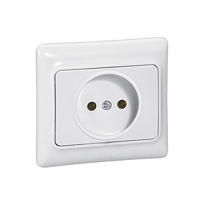 782110 Legrand Розетка без заземл. 2К 16AX БЕЛ KPT (5/50)
