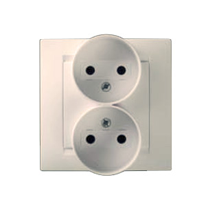 1590457-031 Simon 2-ная розетка без заземл. Сл.кость (16/16)