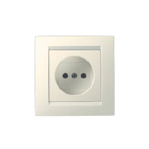 1590431-031 Simon Розетка без заземл. Сл.кость (20)