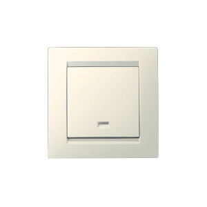 1590160-031 Simon Кнопка клав. с подсв. Сл.кость (20)