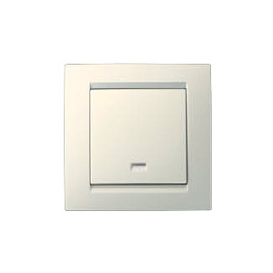 1590104-031 Simon 1клав. выкл. с подсв. Сл.кость (20/200)