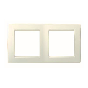1500620-031 Simon 2мест. рамка Сл.кость (30)