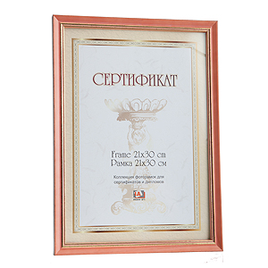 Image Art 6006-8/В certificate 21x30 (12/24/720)