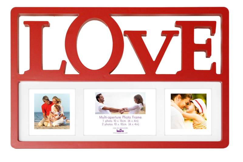 PI01920 Maggiore X Red LOVE 3 фото 1 х 10*15, 2 х 10*10 Multi