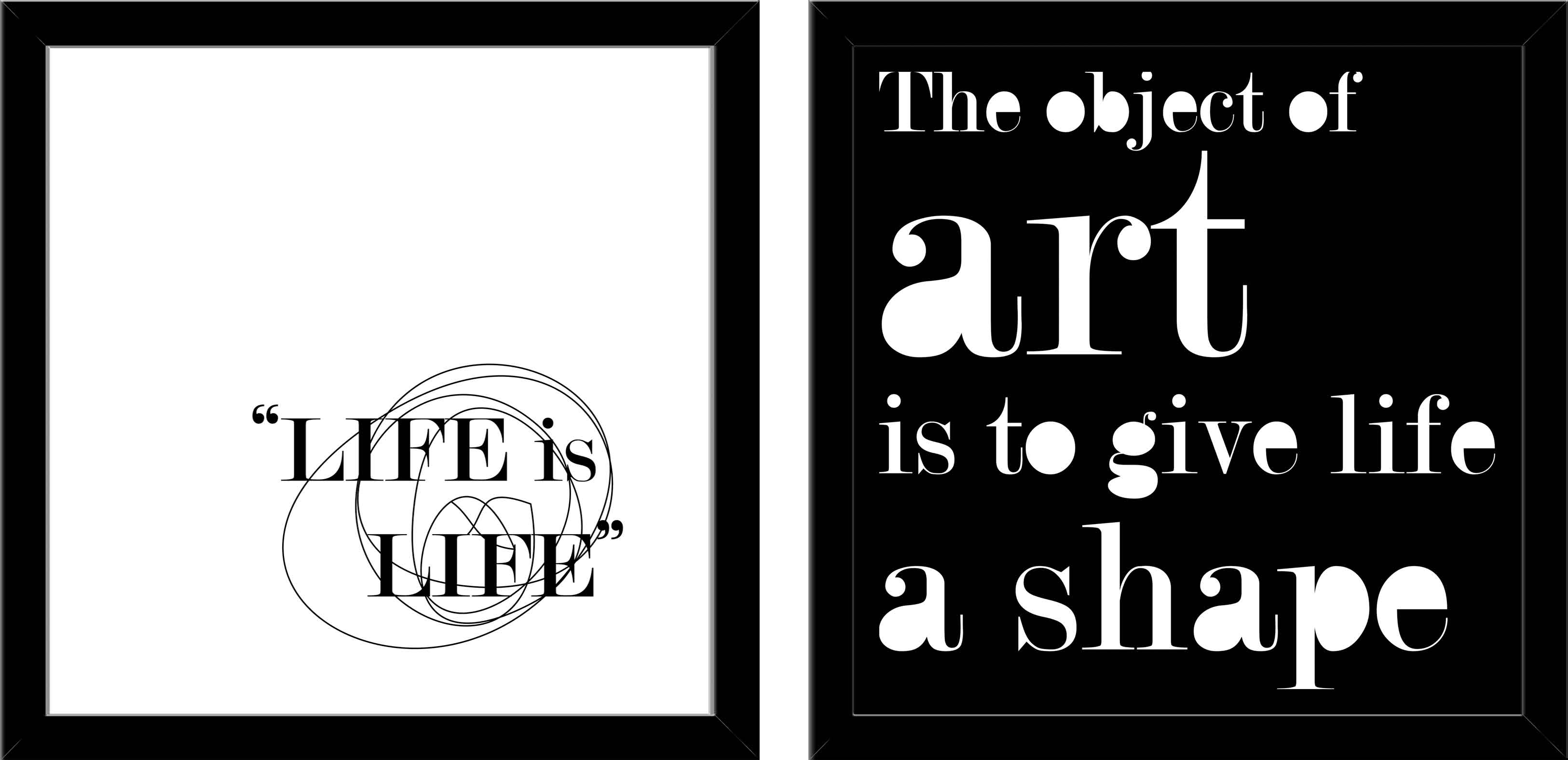 50x50cm Life end art FP0873