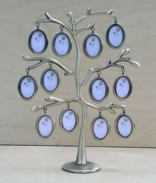 Родословные деревья, рамки с часами