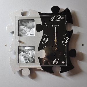 Фоторамка с часами (12) 70496А  