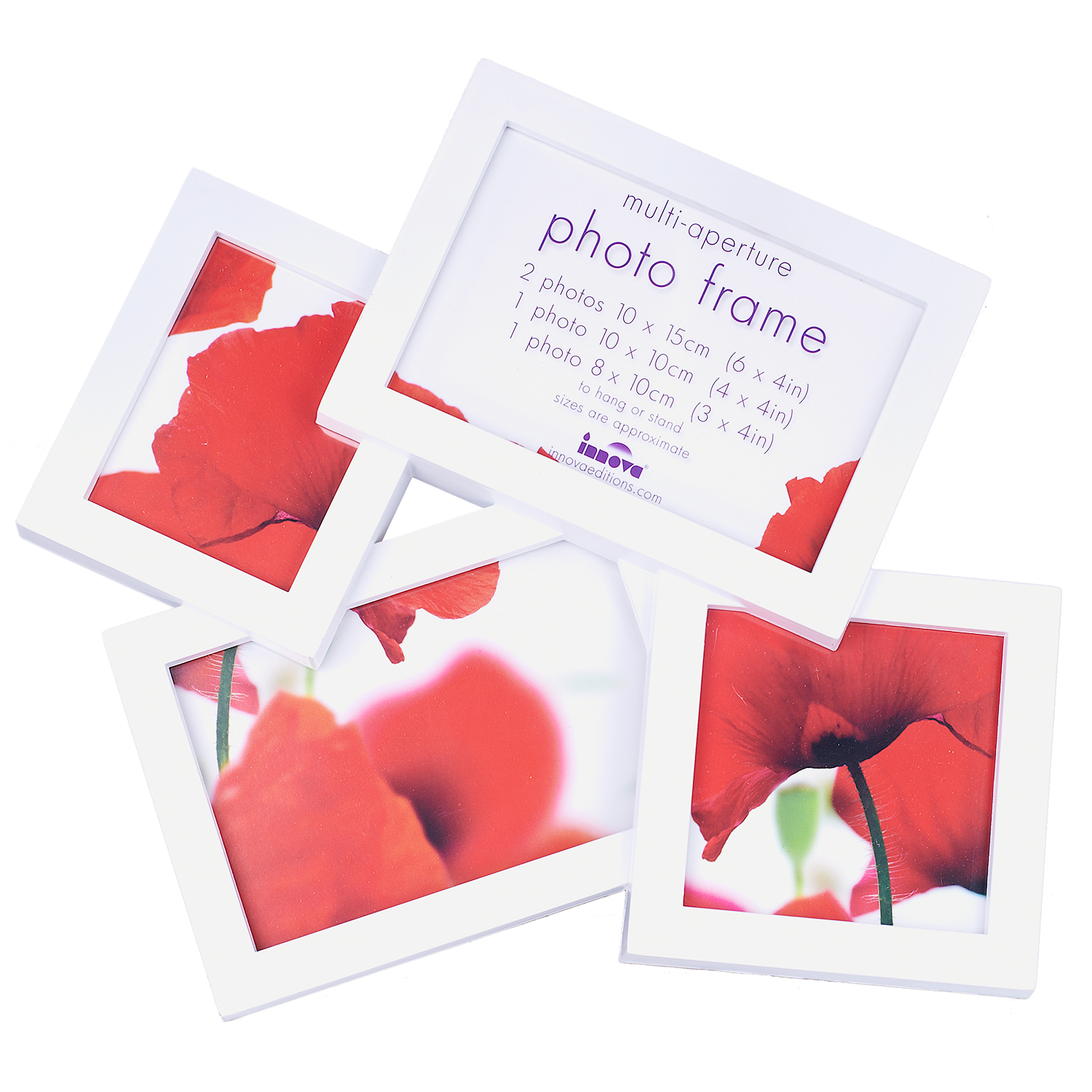 PI01915 Maggiore 4 фото 2 x 10*15 ,1 x 10*10, 1 x 8*10 VIII Multi (White)(10)