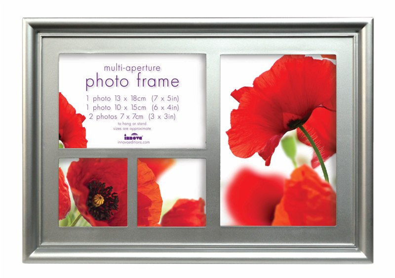 PI1198 Maggiore Vll Silver 4 x 10*15, 1 x 13*18, 2 x 7*7 Multi