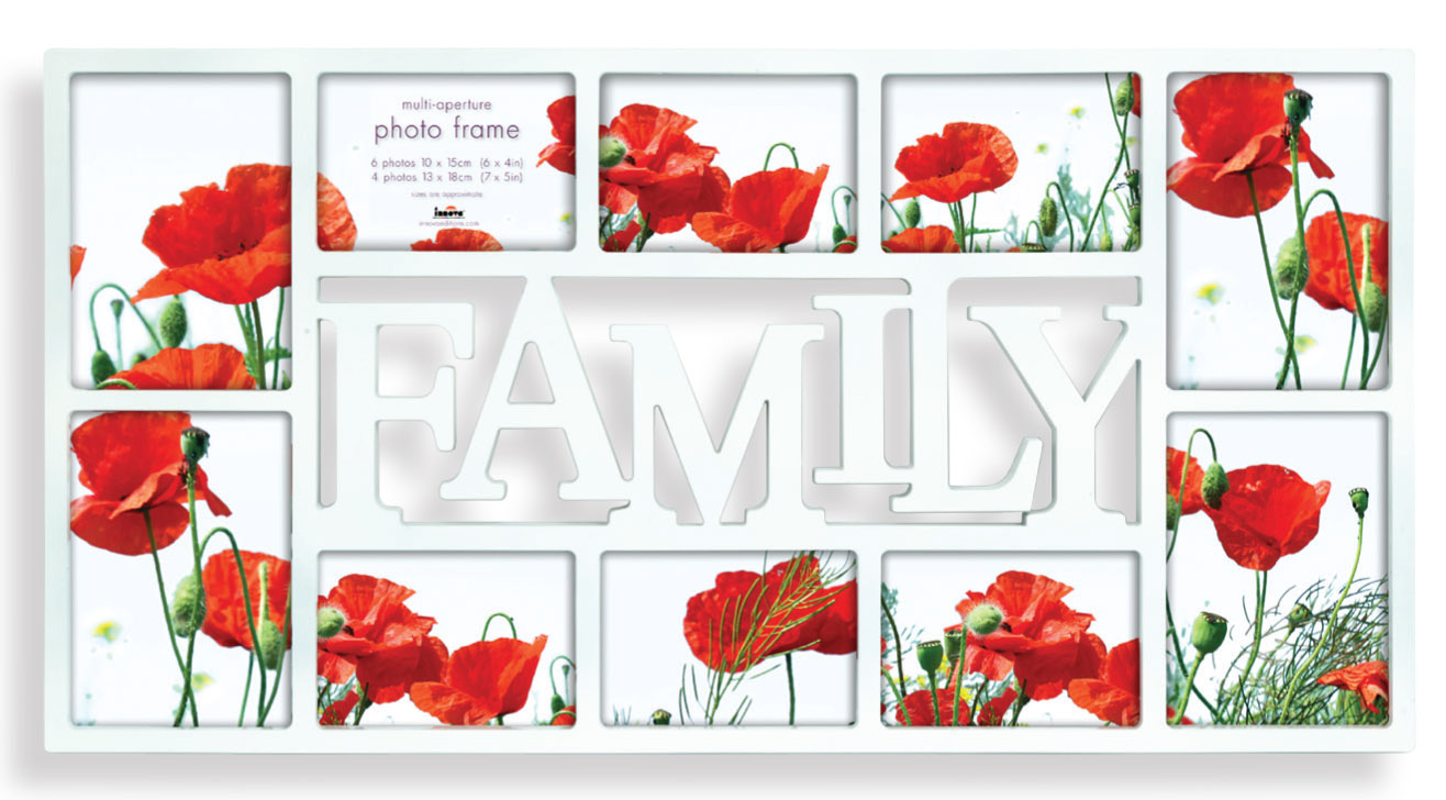 PI01631 Maggiore 10 фото 6 x 10*15, 4 x 13*18 Family (White) (5)