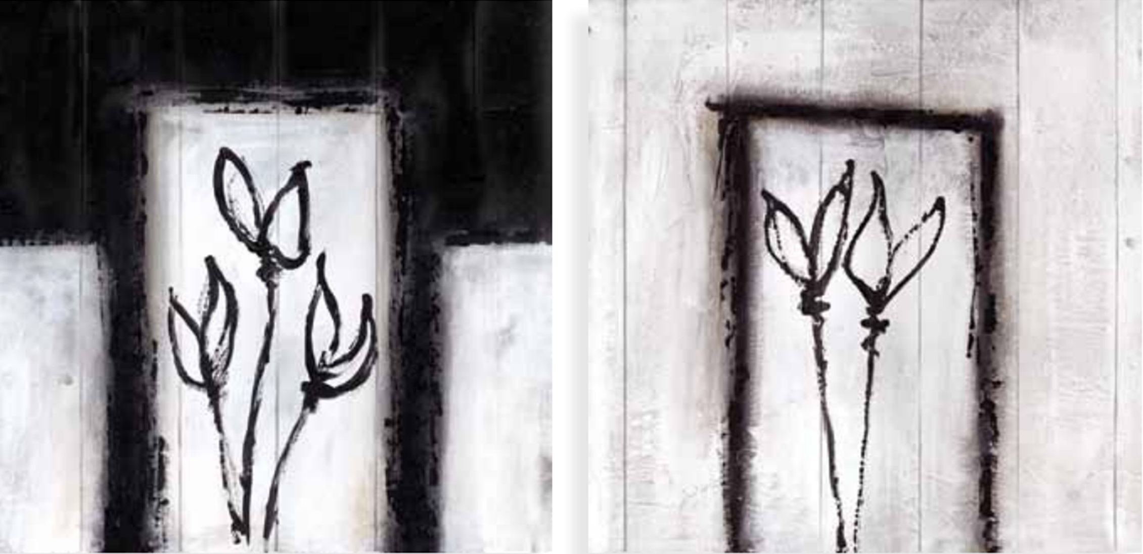 50x50cm Abstract tulips FP0896