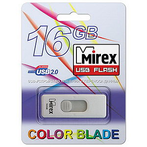 Флэш-диск Mirex 16 Gb HARBOR White