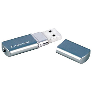 Флэш-диск Silicon Power 08 Gb LuxMini 720 Deep Blue (35)