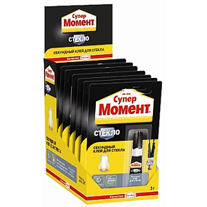 Момент СУПЕР СТЕКЛО, 3 гр. БЛ-1шт. ШБ (10/40)