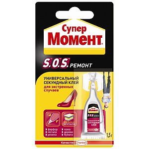 Момент СУПЕР S.O.S. 1,5 гр. Лента 6 шт. (6/240/9600)